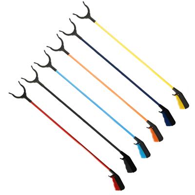 Afvalgrijper/vuilnisgrijper met lange steel - 4x - 83 cm - zonder te bukken - oppaktang