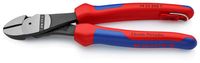 Knipex Kracht-Zijsnijtang 12 gr. gebogen 200 mm - 74 22 200 T - 7422200T - thumbnail