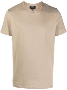 A.P.C. t-shirt à manches courtes - Tons neutres