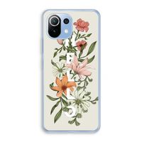 Hello bloemen: Xiaomi Mi 11 Lite Transparant Hoesje