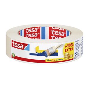 Afplaktape/schilderstape 30 mm x 55 m   -