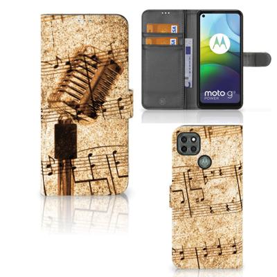 Motorola Moto G9 Power | Telefoonhoesje met foto | Bladmuziek