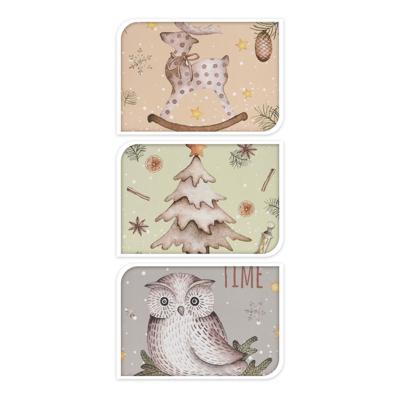 Knus Geschenktas winter 24cm, 24st.