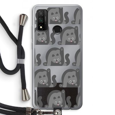 Cats: Huawei P Smart (2020) Transparant Hoesje met koord