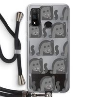 Cats: Huawei P Smart (2020) Transparant Hoesje met koord