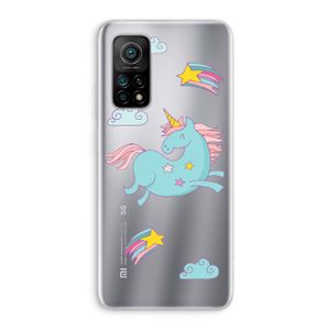 Vliegende eenhoorn: Xiaomi Mi 10T 5G Transparant Hoesje