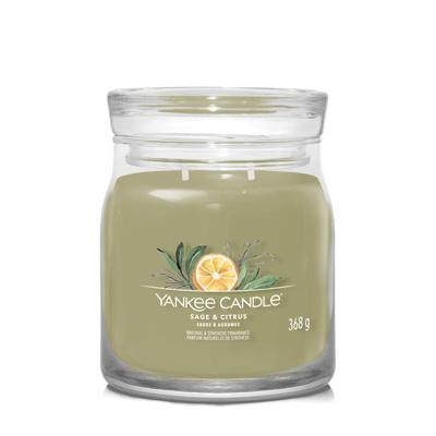 Yankee Candle sage en citrus signature medium jar