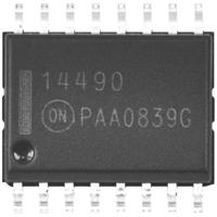 ON Semiconductor MC14490DWG Logic-IC SOL-16 Tube