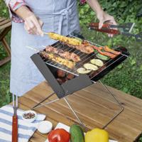 Mini Draagbare Opvouwbare Houtskoolbarbecue Foldecue InnovaGoods