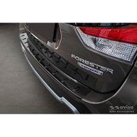 Zwart RVS Bumper beschermer passend voor Subaru Forester (SK) 2018- 'STRONG EDITION' AV254032