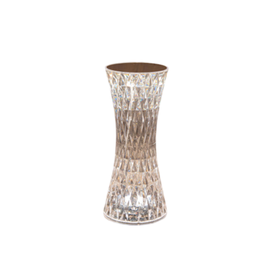 Lamp kristal led dimbaar incl. usb kabel 19x8 cm warm wit - Annas collection