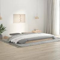 Bedframe massief grenenhout 200x200 cm - thumbnail