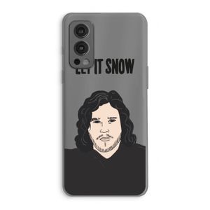 Let It Snow: OnePlus Nord 2 5G Transparant Hoesje