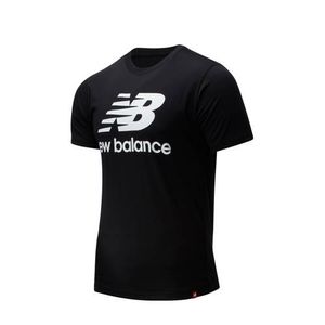 New Balance T-shirt zwart/wit