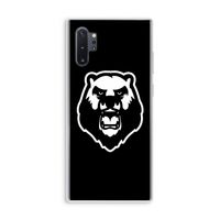 Angry Bear (black): Samsung Galaxy Note 10 Plus Transparant Hoesje