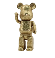 Art Decoration Bear Gold Standing