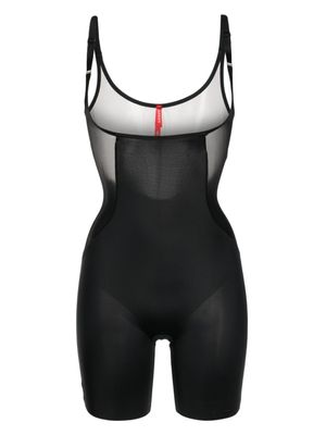 SPANX body à empiècement en mesh - Noir