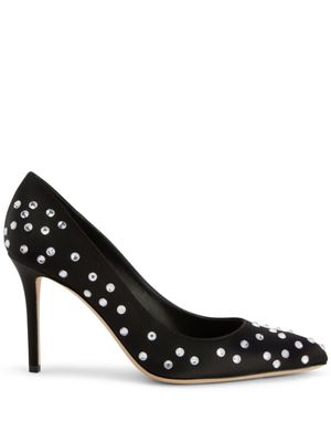 Giuseppe Zanotti escarpins Jakye Precious 90 mm - Noir