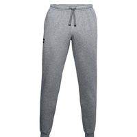 Under Armour Rival Fleece Jogger Lichtgrijs Zwart - thumbnail