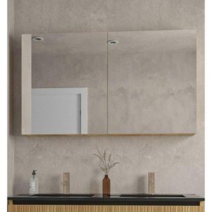 Adema Holz Spiegelkast - 120x70cm - eiken SW773985