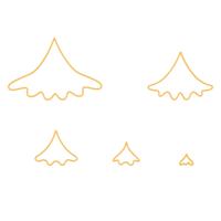 Nellie's Choice • shape dies kerstboom 5st.