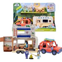 Bluey auto en kampeer speelset
