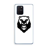 Angry Bear (white): Samsung Galaxy Note 10 Lite Transparant Hoesje Angry Bear (white): Samsung Galaxy Note 10 Lite Transparant Hoesje