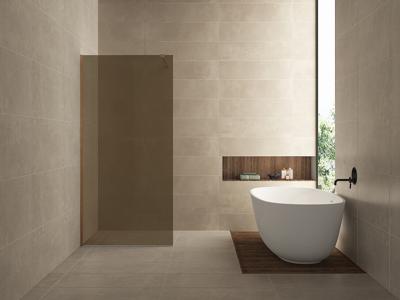 Slim glasplaat nano vintage brons glas