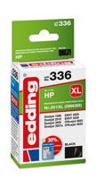 Edding Inktcartridge vervangt HP 301XL, CH563EE Compatibel Zwart EDD-336 18-336 - thumbnail