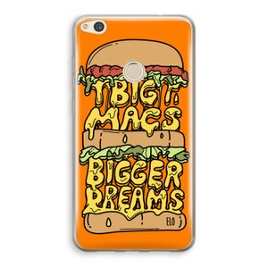 Big Macs Bigger Dreams: Huawei Ascend P8 Lite (2017) Transparant Hoesje