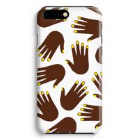 Hands dark: Volledig Geprint iPhone 7 Plus Hoesje
