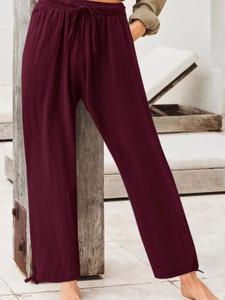 Casual Plain Loose Pants