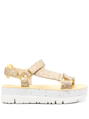 Camper sandales Oruga Up à bout ouvert - Jaune Camper sandales Oruga Up à bout ouvert - Jaune