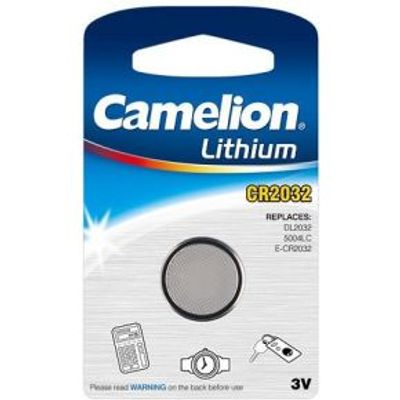 Camelion 130 01032 huishoudelijke batterij Wegwerpbatterij CR2032 Lithium