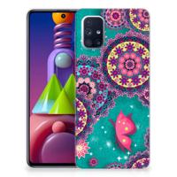 Samsung Galaxy M51 | Hoesje maken | Cirkels en Vlinders