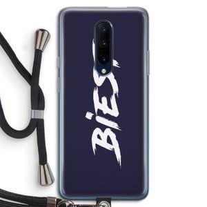 Biest: OnePlus 7 Pro Transparant Hoesje met koord