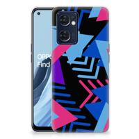 OPPO Reno 7 5G | Find X5 Lite | TPU Hoesje | Funky Triangle