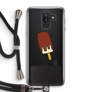 Frisco: Samsung Galaxy J8 (2018) Transparant Hoesje met koord