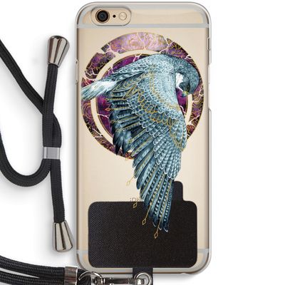 Golden Falcon: iPhone 6 / 6S Transparant Hoesje met koord