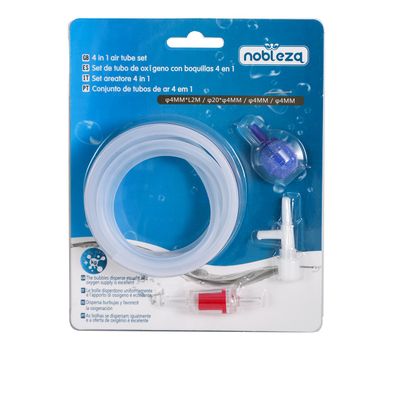 Nobleza Aquarium bruissteen - Set inclusief aansluitslang 4 mm