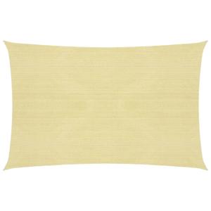 Zonnezeil 160 g/m 2,5x4 m HDPE beige