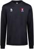 SC Doesburg Crossbar Shirt Lange Mouw Zwart - 2XL