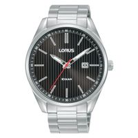 Lorus RH913QX9 Horloge staal zilverkleurig-zwart 42 mm - thumbnail