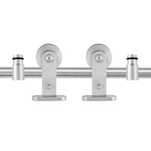 Schuifdeursysteem Kiva RVS 200 cm