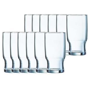 Longdrink glazen - 12x - transparant - 290 ml - Campus - drinkglazen - longdrinkglazen
