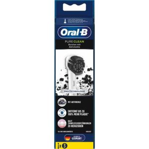 Braun Oral-B Pure Clean opzetborstel 3 stuks