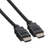 ROLINE GREEN HDMI High Speed kabel met Ethernet M-M, TPE, zwart, 3 m - thumbnail