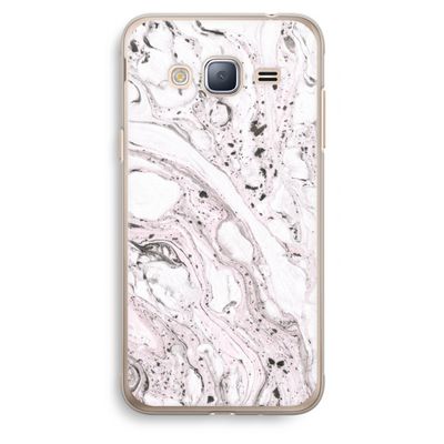 Mengelmoes: Samsung Galaxy J3 (2016) Transparant Hoesje