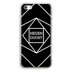 Negenduust geometrisch: iPhone 5 / 5S / SE Transparant Hoesje