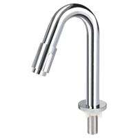 Differnz koudwaterkraan gebogen - 19 cm - chroom Differnz koudwaterkraan gebogen - 19 cm - chroom